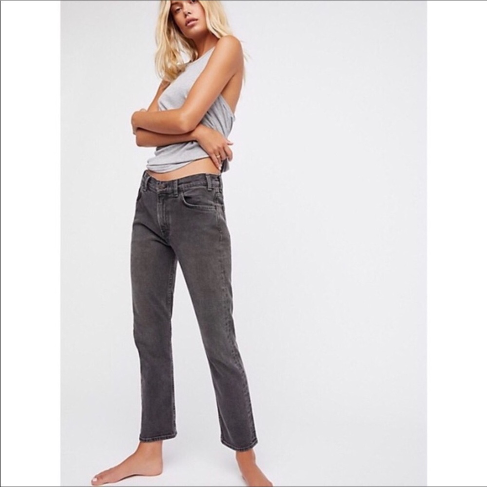 Levi’s 505c Copped Orange Tab Jeans